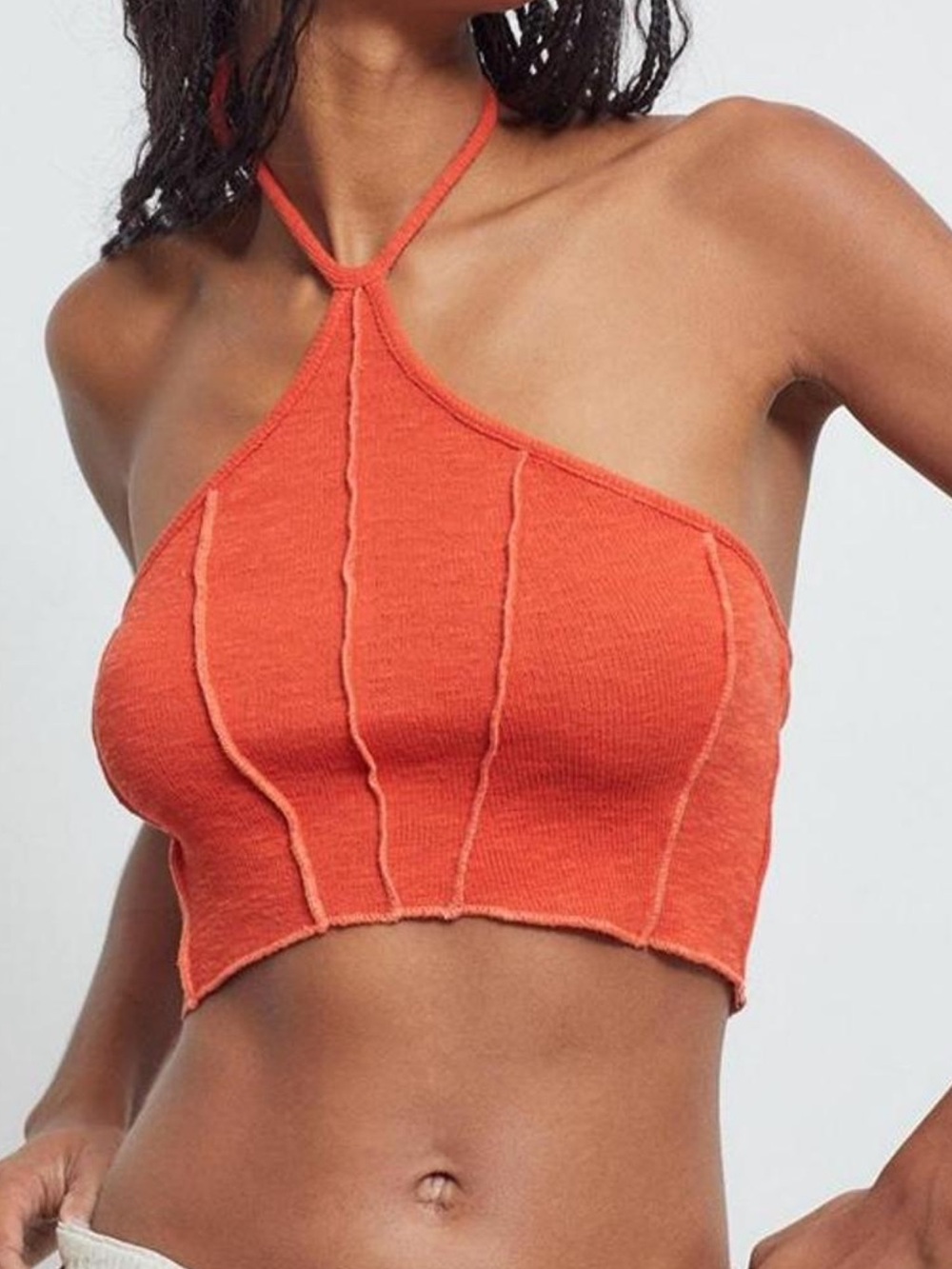 Urban Outfitters Casablanca Seamed Halter Top Size Small NWT